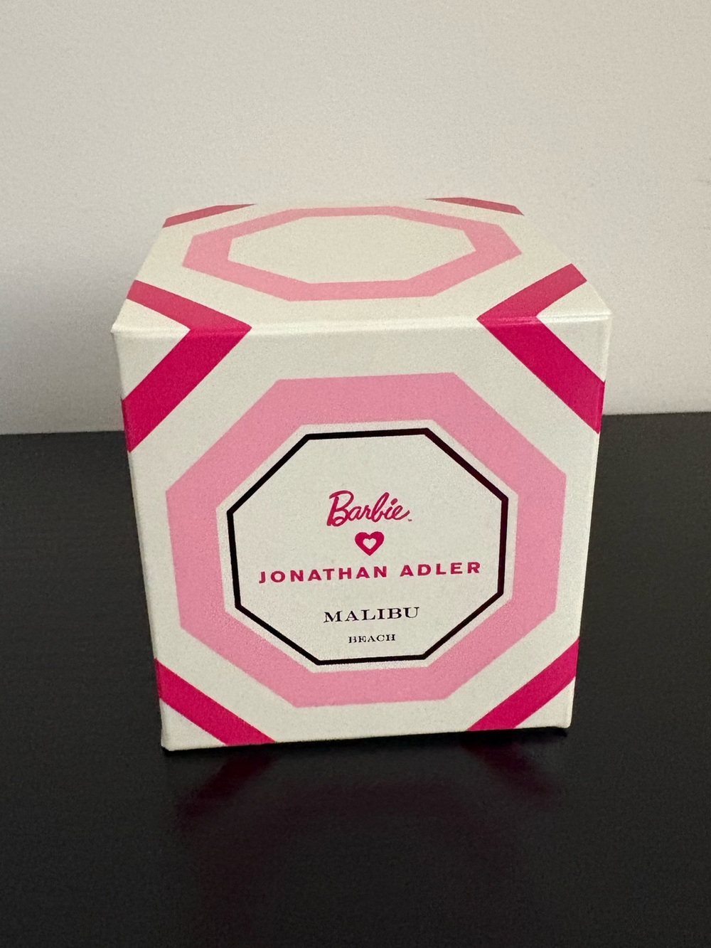 NEW Barbie Jonathan Adler Candle - Malibu Beach- Hot Pink - Rare
